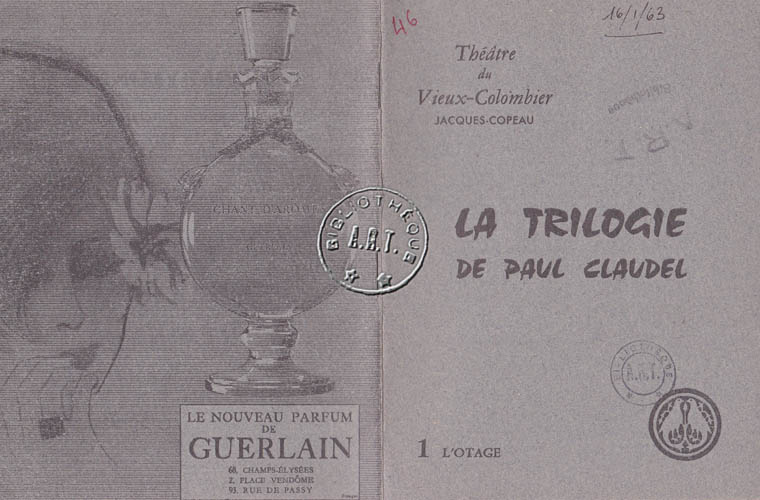 Les programmes de Théatre de l\